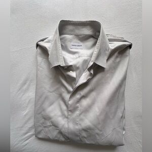 Giorgio Armani Men's Gray Dress Shirt